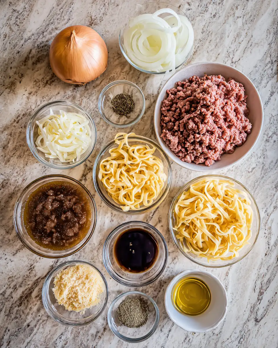 Ingredients for Savory Delights: Unveiling the Magic of French Onion Beef Casserole