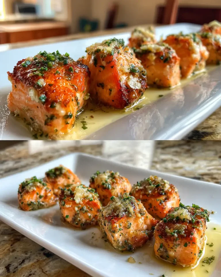Savor the Flavor: Irresistible Garlic Butter Salmon Bites - Featured Image