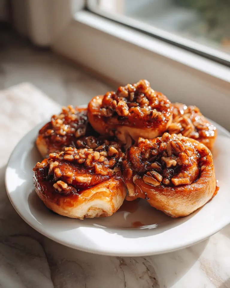 Indulge in Irresistible Gooey Maple Pecan Sticky Buns Bliss - Featured Image