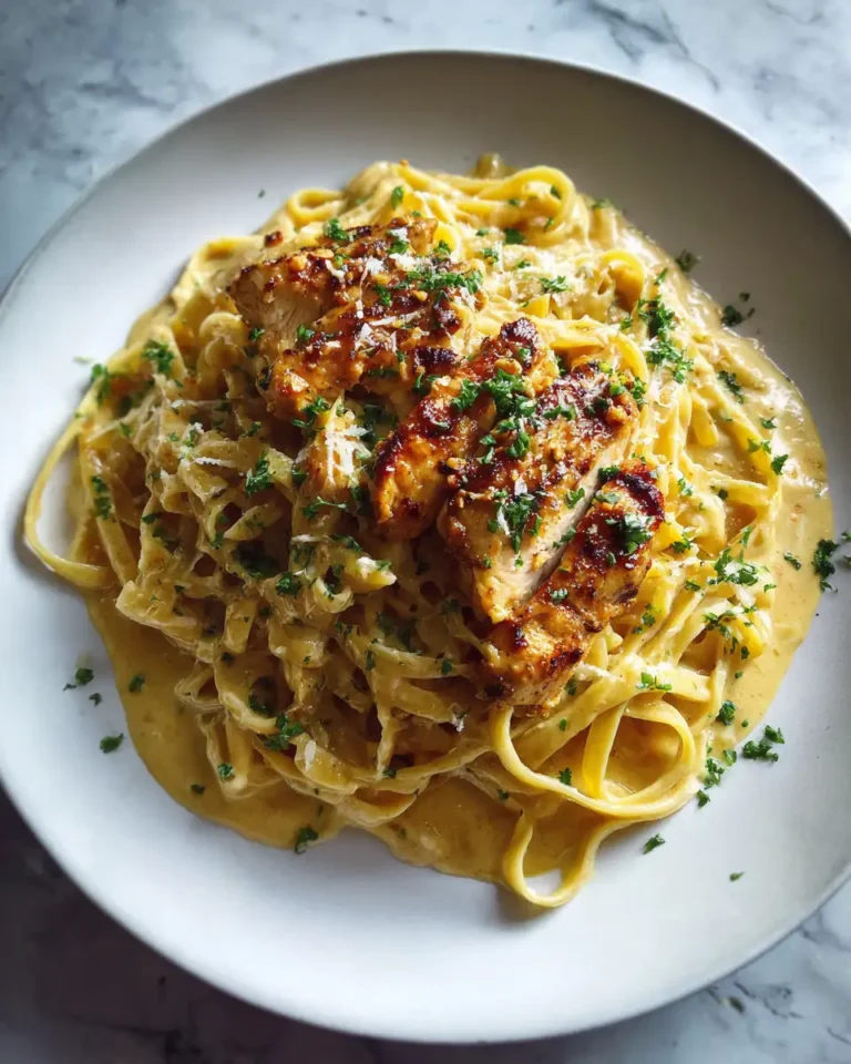 Spice Up Your Dinner with Hot Honey Chicken Alfredo Pasta - Featured Image