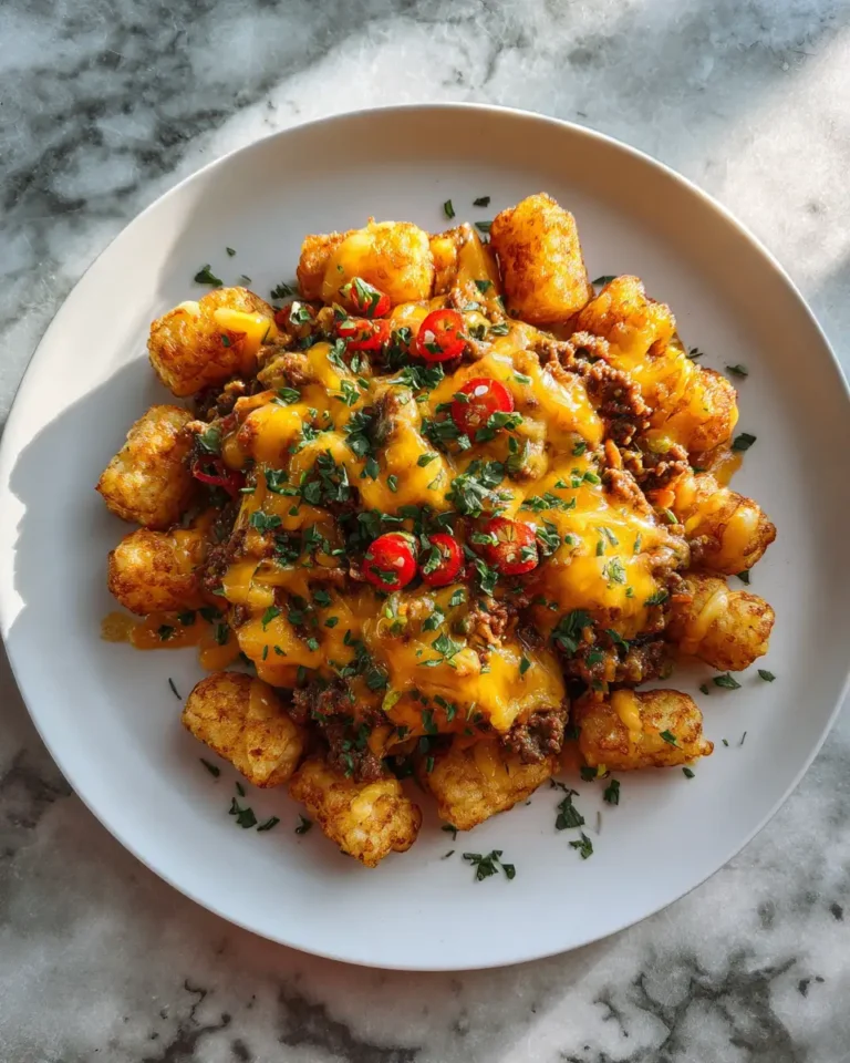 Ultimate Comfort: Loaded Cheeseburger Tater Tot Casserole Delight - Featured Image