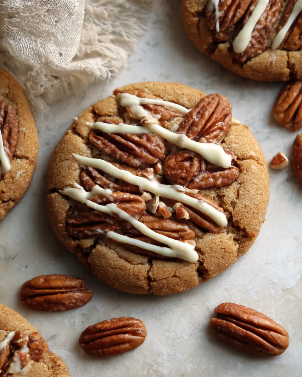 Final dish - Irresistibly Sweet: Dive into Maple Brown Sugar Pecan Cookie Bliss