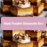 Decadent Maple Pumpkin Cheesecake Bars That Scream Autumn Indulgence