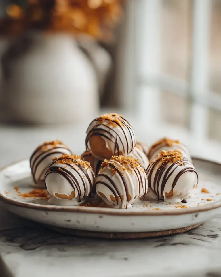 Indulge in Fall Bliss with No Bake Pumpkin Cheesecake Truffles - Featured Image