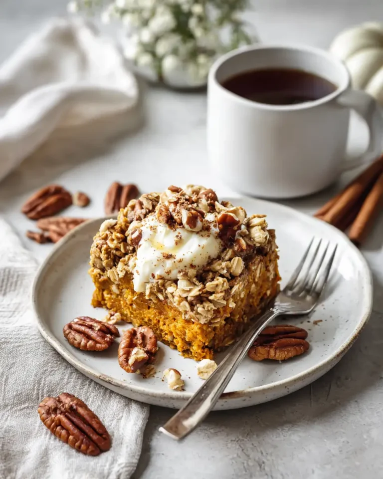 Cozy Up This Fall with Pumpkin Baked Oatmeal Delight - Featured Image