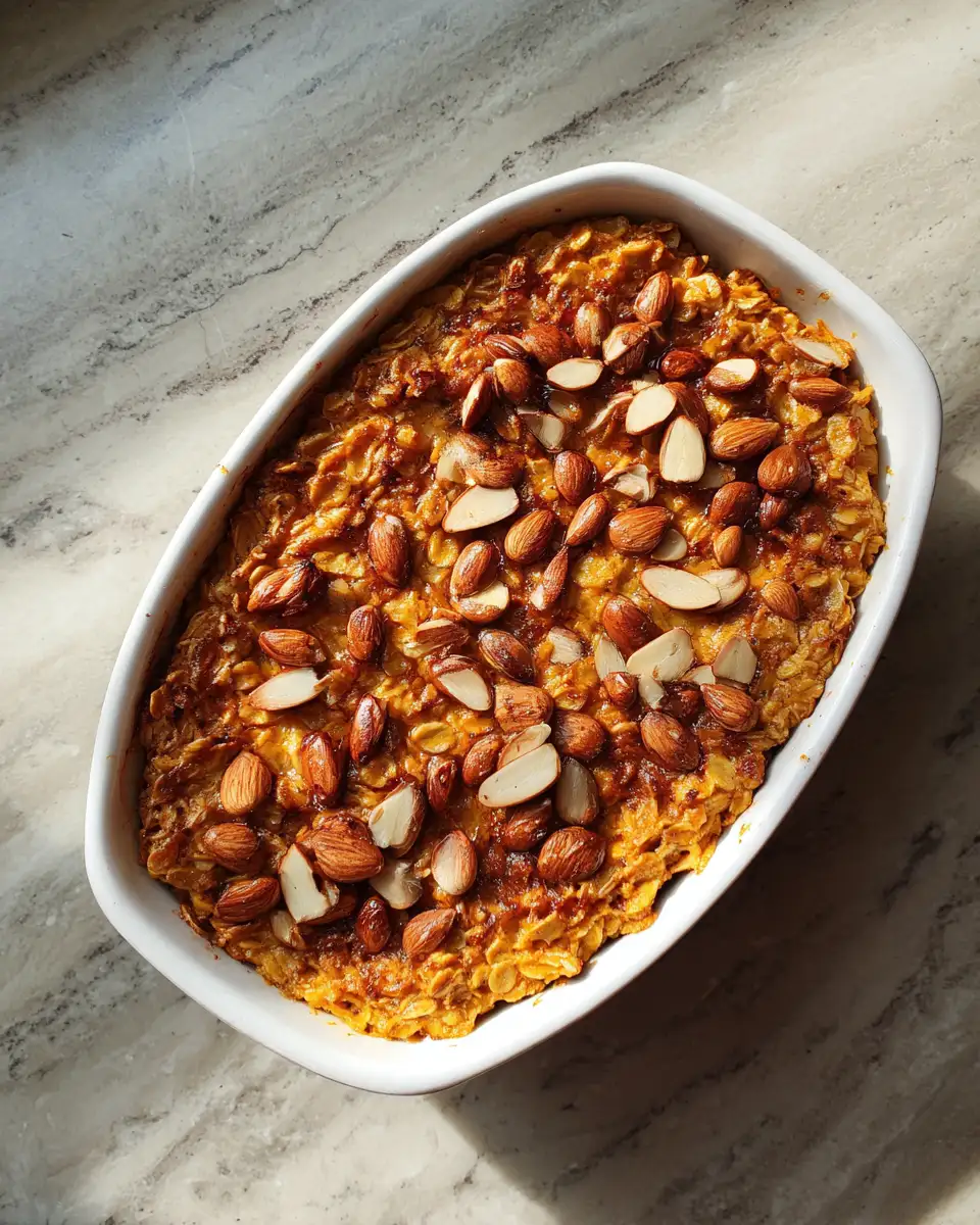 Cozy Up This Fall with Pumpkin Baked Oatmeal Delight 6 Final dish - Cozy Up This Fall with Pumpkin Baked Oatmeal Delight