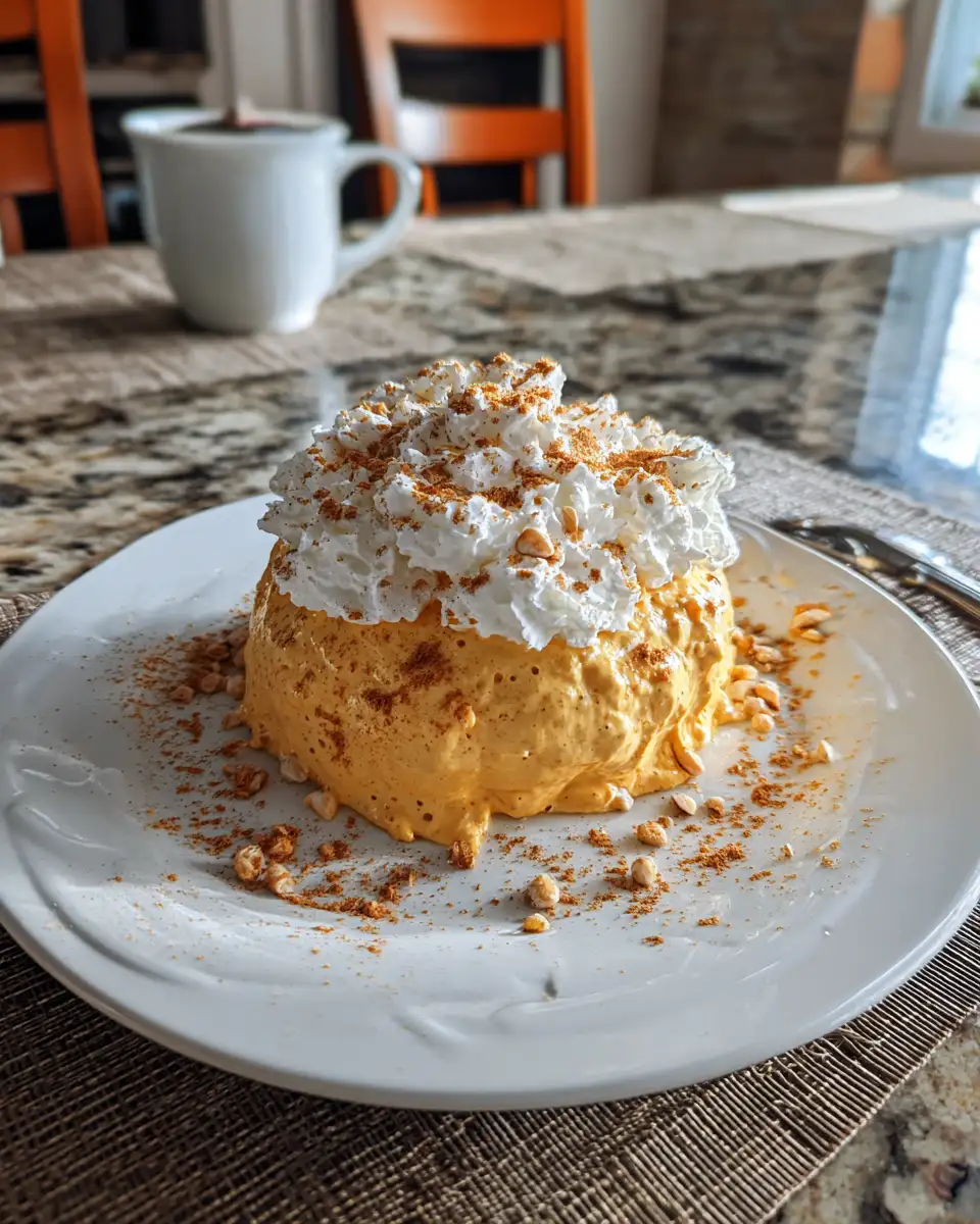 Whipped Autumn Delight: Indulge in Pumpkin Cottage Cheese Mousse 6 Final dish - Whipped Autumn Delight: Indulge in Pumpkin Cottage Cheese Mousse