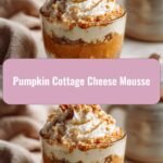 Whipped Autumn Delight: Indulge in Pumpkin Cottage Cheese Mousse
