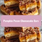 Decadent Delight: Pumpkin Pecan Cheesecake Bars for Fall Indulgence