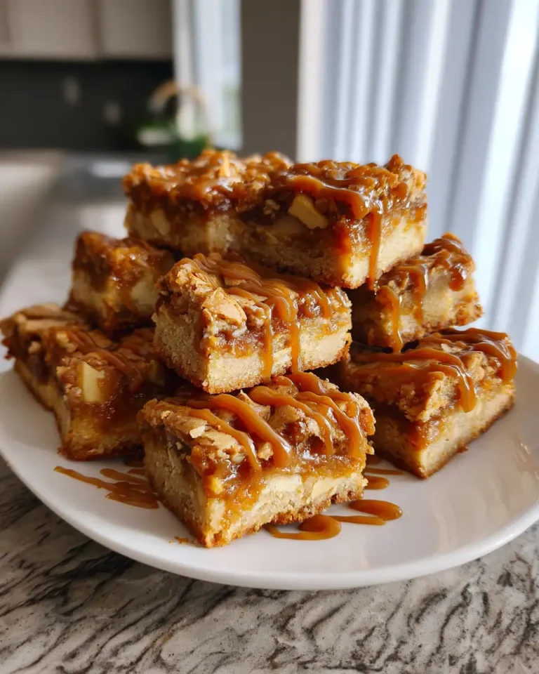 Decadent Delights: Salted Caramel Apple Blondies to Savor - Featured Image