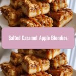 Decadent Delights: Salted Caramel Apple Blondies to Savor