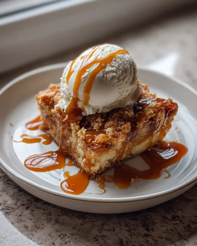 Decadent Indulgence: Irresistible Salted Caramel Apple Dump Cake Delight - Featured Image