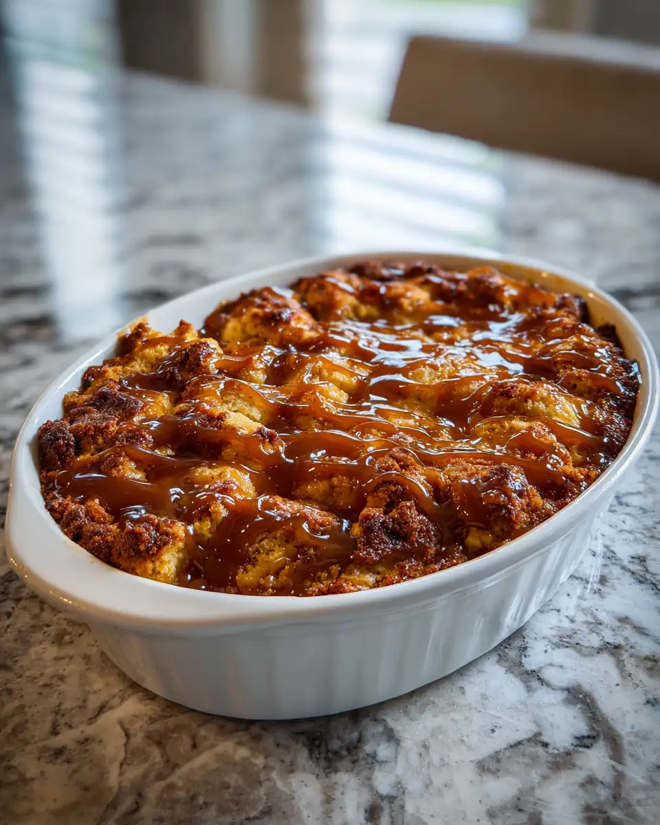 Decadent Indulgence: Irresistible Salted Caramel Apple Dump Cake Delight 6 Final dish - Decadent Indulgence: Irresistible Salted Caramel Apple Dump Cake Delight