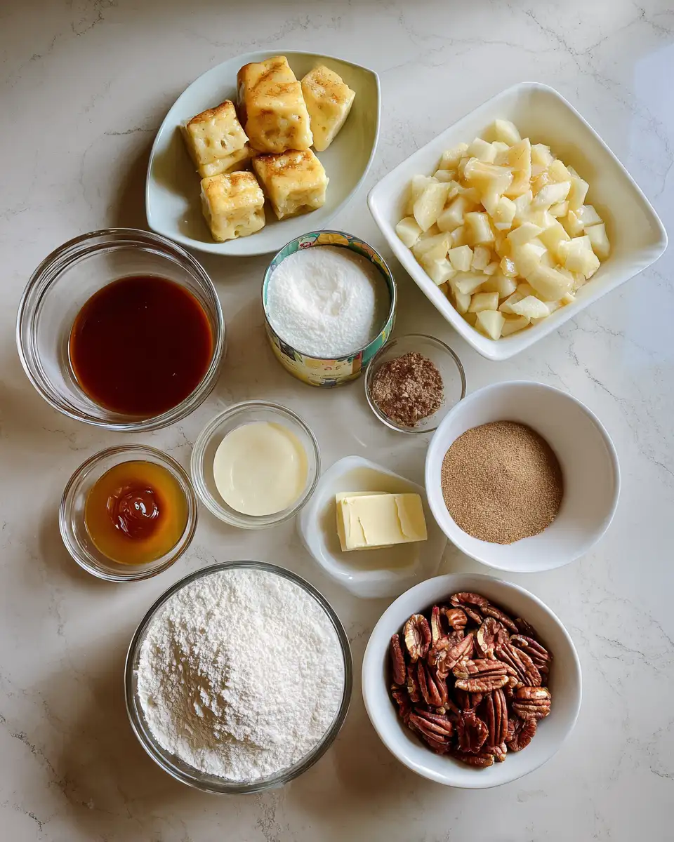 Decadent Indulgence: Irresistible Salted Caramel Apple Dump Cake Delight 4 Ingredients for Decadent Indulgence: Irresistible Salted Caramel Apple Dump Cake Delight