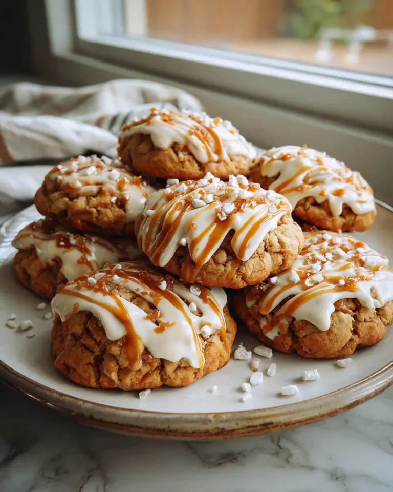 Decadent Delights: Salted Caramel Pumpkin Cheesecake Cookies You Need to Try - Featured Image
