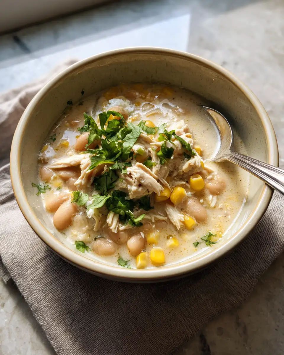 Cozy Up with a Hearty Bowl of Slow Cooker White Chicken Chili 23 Cozy Up with a Hearty Bowl of Slow Cooker White Chicken Chili - Featured Image
