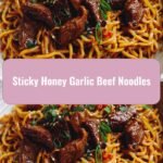 Irresistible Sticky Honey Garlic Beef Noodles: A Flavor Explosion in Every Bite