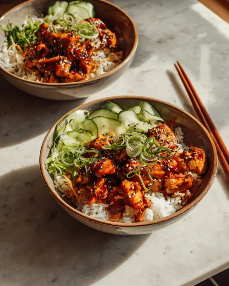 Irresistible Sticky Teriyaki Chicken Rice Bowls That You'll Crave - Featured Image