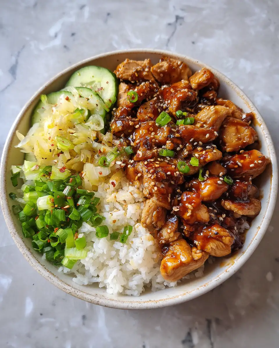 Irresistible Sticky Teriyaki Chicken Rice Bowls That You'll Crave 4 Ingredients for Irresistible Sticky Teriyaki Chicken Rice Bowls That You'll Crave